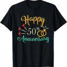 Happy 50th Anniversary Matching Couples 50th Anniversary T-Shirt