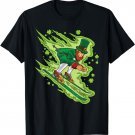 Skiing Leprechaun - Irish Winter Sports - Ski Snow Mountain T-Shirt