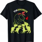 Tiasaurus Tia 4 Kids Dinosaur Mother's Day T-Shirt