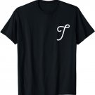 Vintage-style Letter T | Initial | Monogram | Script font T-Shirt
