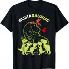 Busiasaurus Busia 5 Kids Dinosaur Mother's Day T-Shirt