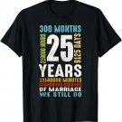 Ki 25 Years Wedding Anniversary Costume Couple Matching T-Shirt