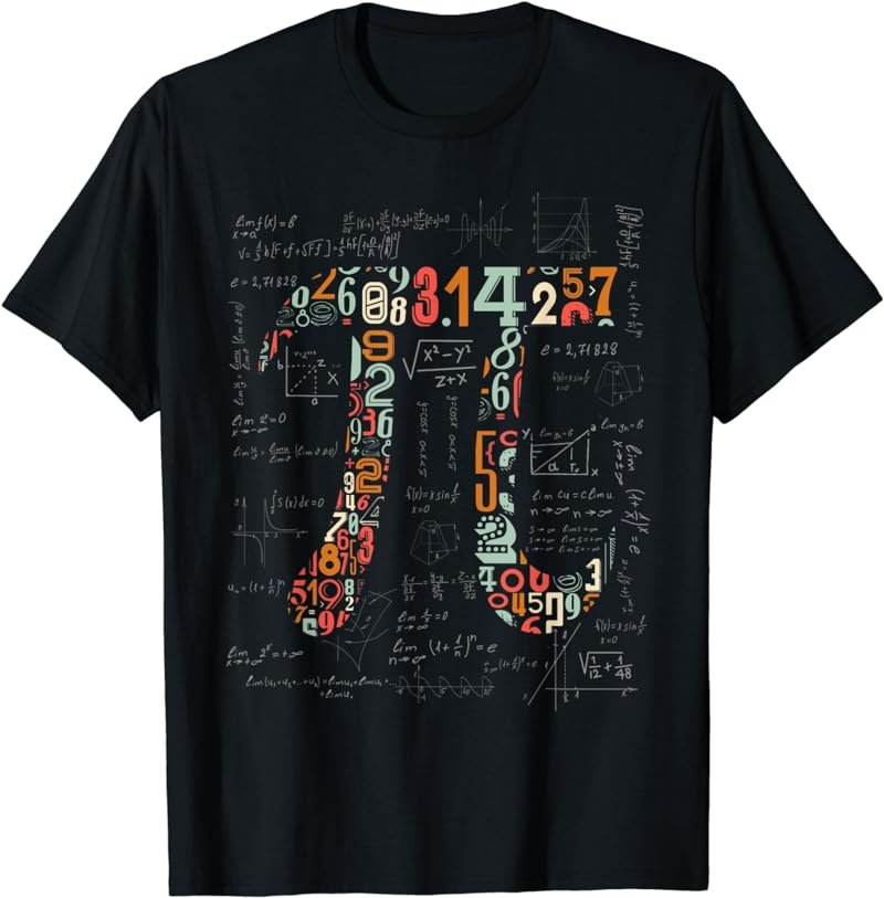 Pi Day Shirt Pi Numbers Math Teacher 3.14 Gift Boys Girls T-Shirt