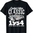 69th birthday Vintage Classic Car 1954 B-day 69 year old T-Shirt