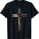 John 3:16 Christian Cross Bible Shirt Christian Quote Gift T-Shirt