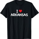 Arkansas - I Love Arkansas - Throwback Design - Classic T-Shirt