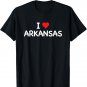 Arkansas - I Love Arkansas - Throwback Design - Classic T-Shirt
