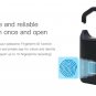 Fingerprint Locker Lock Small Lock with Keyless Biometric Waterproof Padlock