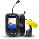 Wired Fish Finder Alarm Sensor Transducer Portable Fishing Sonar LCD Display