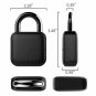 Smart Fingerprint Padlock,Biometric Keyless Pad Lock ,for Door, Cabinet Locker