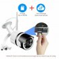 Outdoor Security Camera 1080P Home Surveillance WiFi IP Camera IP66 Waterproof