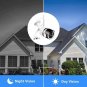 Outdoor Security Camera 1080P Home Surveillance WiFi IP Camera IP66 Waterproof