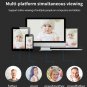 Security Cameras Outdoor WiFi Home Surveillance Cam Motion Detection Auto Track