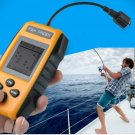 Portable Fish Finder Fishing Depth Finder with LCD Display and Sonar Transducer