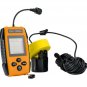 Portable Fish Finder Fishing Depth Finder with LCD Display and Sonar Transducer
