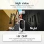 Solar Powered Security Camera with Battery Home Outdoor IP Wifi Wireless Camera