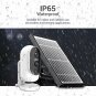 Solar Powered Security Camera with Battery Home Outdoor IP Wifi Wireless Camera
