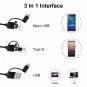 3 IN 1 USB LED Ear Camera Endoscope Otoscope Scoop Cleaner Ear Wax Remover Tool