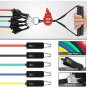 Resistance Bands Set 11pcs Exercise Crossfit Fitness Home Workout Training Tubes