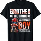 Brother of the Birthday Boy Dirt Bike B-day motocross Party T-Shirt