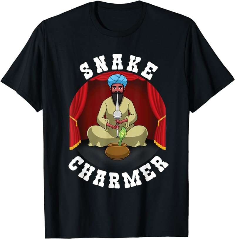 Snake Charmer Animal Trainer Acrobat Circus Carnival Staff T-Shirt