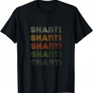 Love Heart Shanti Tee Grunge/Vintage Style Black Shanti T-Shirt