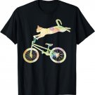 Cat Bike Cycling Bicycle T-Shirt - Your Gift Collection