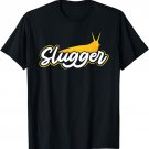 Slugger Slug – Funny Banana Slug Expert Baseball Game Player T-Shirt