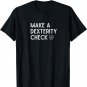 Make A Dexterity Check 20 Sided Dice T-Shirt