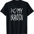 I Love My Grandson Shirt - Fun Family Love T-Shirt