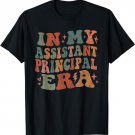 Groovy In My Assistant Principal Era Job Title School Worker T-Shirt