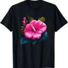 Watercolor Hawaiian Hibiscus Flower Shirt Women Men Kids T-Shirt