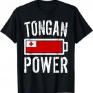 Tonga Flag T-Shirt | Tongan Power Battery Proud Tee