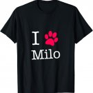 Life ist better with Milo Cat Name T-Shirt Gift Shirt