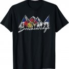 Breckenridge Colorado Flag Mountains Shirt Souvenir Gift