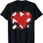 I Love Bugs Insects Creatures Flies Beetles Heart T-Shirt
