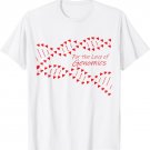 Love DNA Sequence with Heart Genes T-Shirt