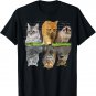 Fun Cat Reflection Gift Design Idea T-Shirt
