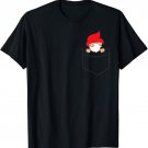 Gnome In a Pocket Funny Pocket Gnome T-Shirt