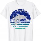 Vintage Retro Distressed Dolphin T-Shirt Gift