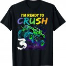 I'm Ready to Crush 3 Monster Truck 3rd Birthday Boys Kids T-Shirt