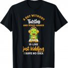 Video Games Gamer Gaming Turtle T-Shirt