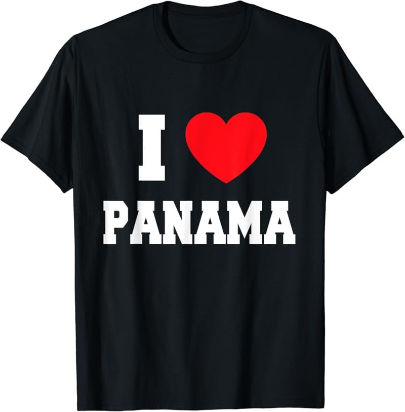 I love Panama T-Shirt