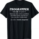 Programmer Definition t-Shirt Funny Computer Nerd Meaning