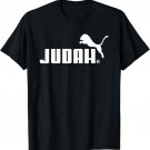 Lion of Judah T Shirt Christian Jesus God Bible Love Cross