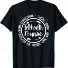 Telehealth Nurse Life Nursing Squad Appreciation Vintage T-Shirt