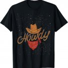 Rodeo Bull Riding Western Texas Howdy Yeehaw Cowboy T-Shirt