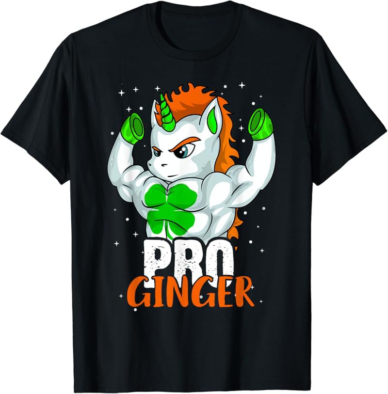 Pro Ginger Lives Matter Red Headed Kids Men Women Unicorn T-Shirt