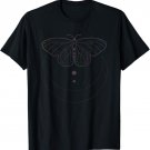 Butterfly Crescent Sacred Geometry T-Shirt
