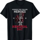 Honor The Fallen Heroes Soldier Memorial Day T-Shirt
